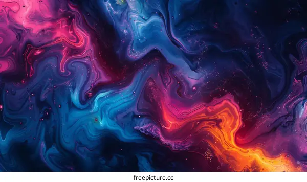 Liquid Marble Textures: Vibrant and Abstract Backgrounds