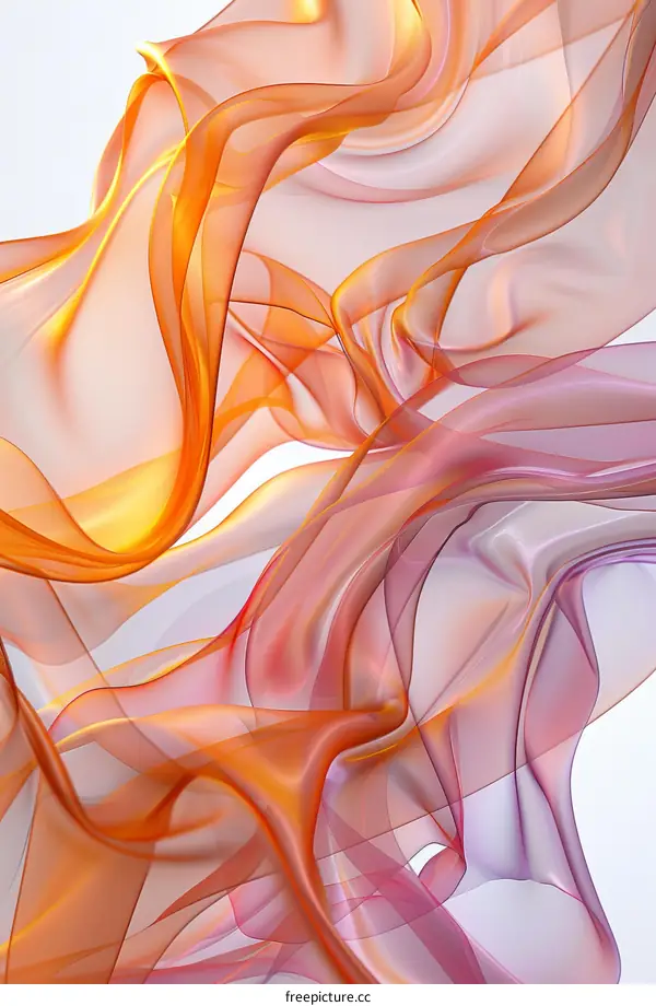 Colorful abstract background with flowing shapes