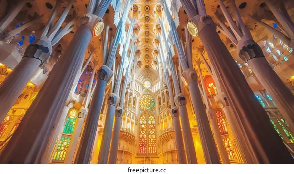 Sagrada Familia Interior: Gaudi's Masterpiece