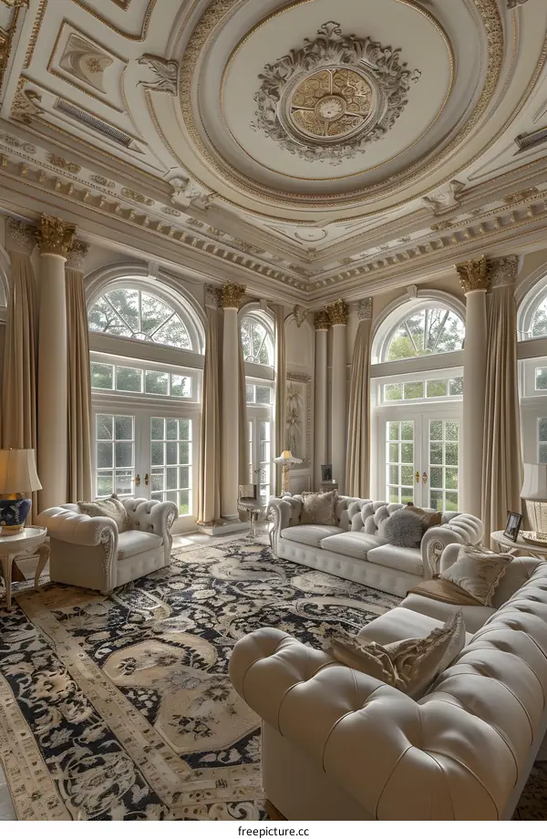 European style living room