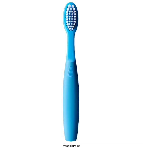 [Transparent Background PNG]Modern Blue Toothbrush for Oral Care