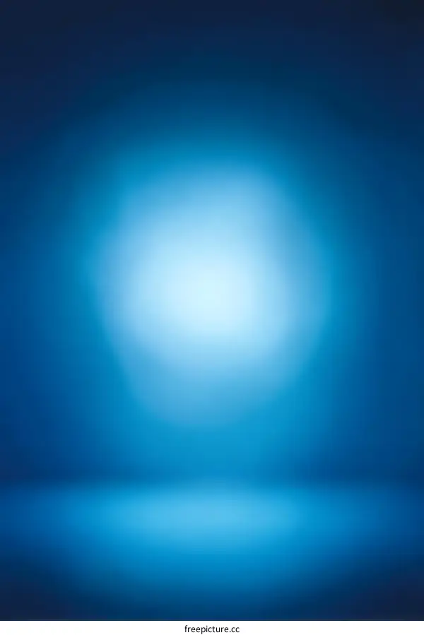 Gradient Blue Studio Background for Product Photography