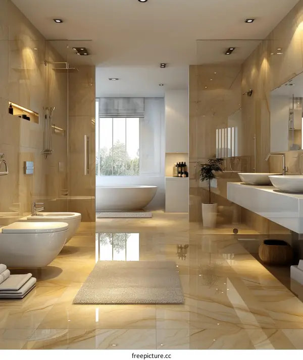 Modern Bathroom Interior Design