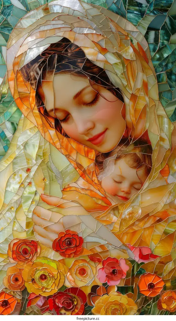 Virgin Mary and Child Jesus