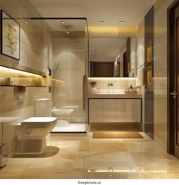 Modern Luxury Bathroom Interior Design