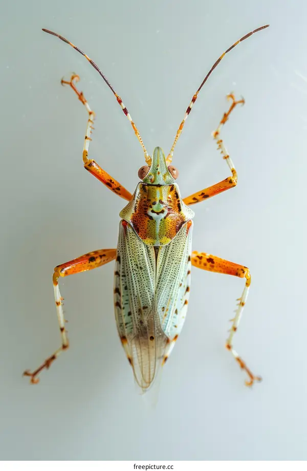 Green Stink Bug Close-Up