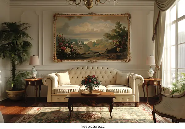 European-style living room