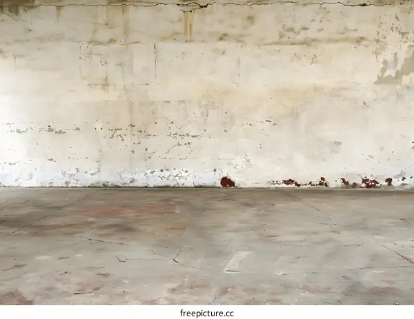 Old Concrete Wall and Floor Background