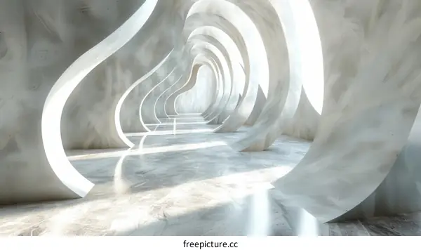 Abstract Modern Architecture Interior Design