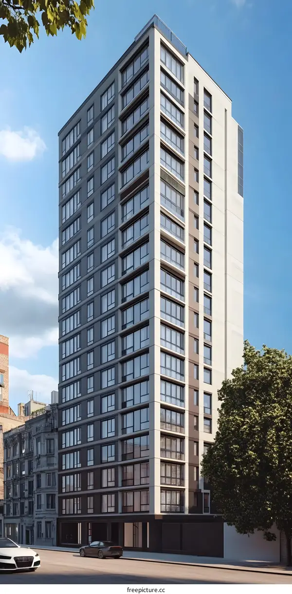 Modern High Rise Building Architecture