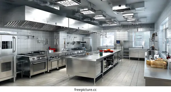 Modern Commercial Kitchen Design