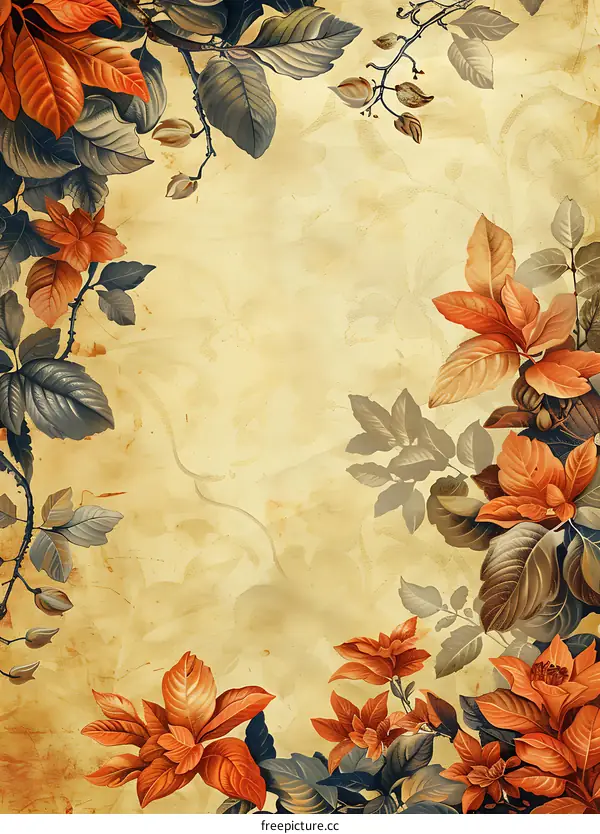 Hand-painted watercolor floral illustration