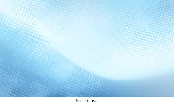 Abstract Light Blue Dotted Background