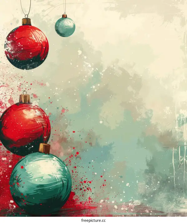 hanging christmas ornaments