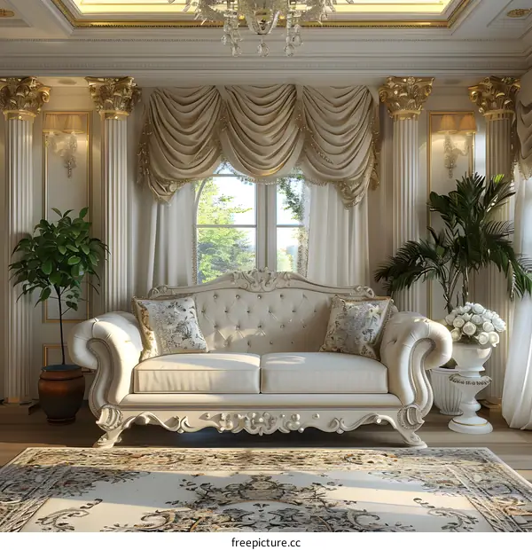 European style living room