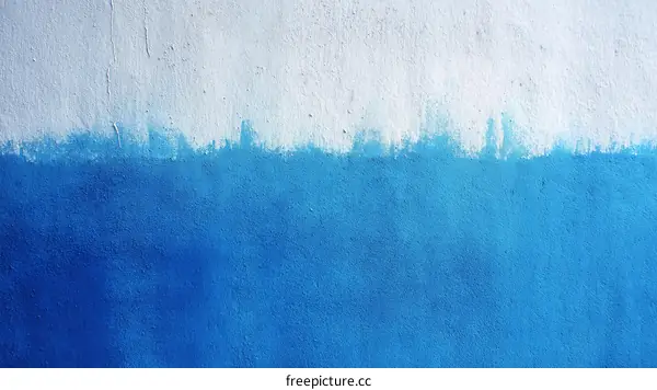 Two-toned Painted Concrete Wall Texture