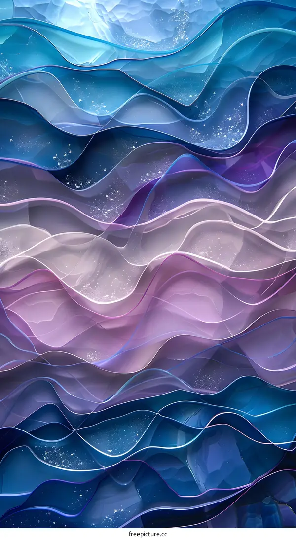 Abstract Wavy Pattern
