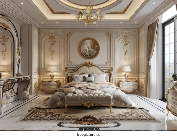 European-style Luxury Bedroom
