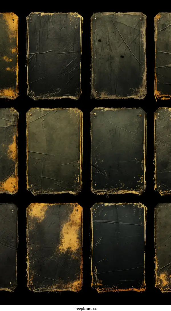 Black and yellow grunge texture background