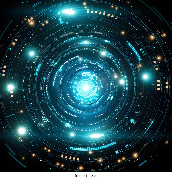 Futuristic Technology Background