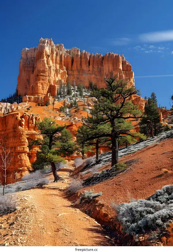 A Scenic Trail through the Red Rock Formations