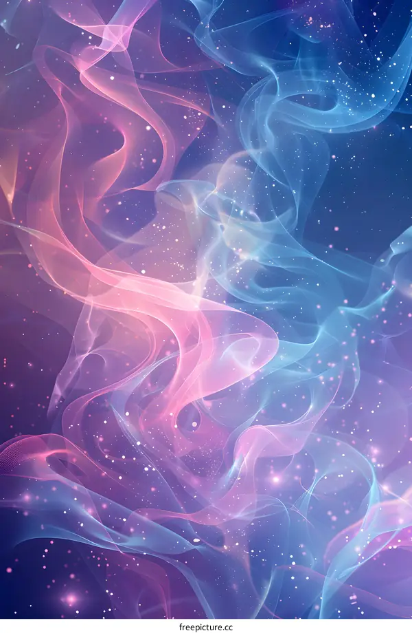Colorful smoke background