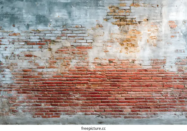 Vintage Brick Wall Texture Background