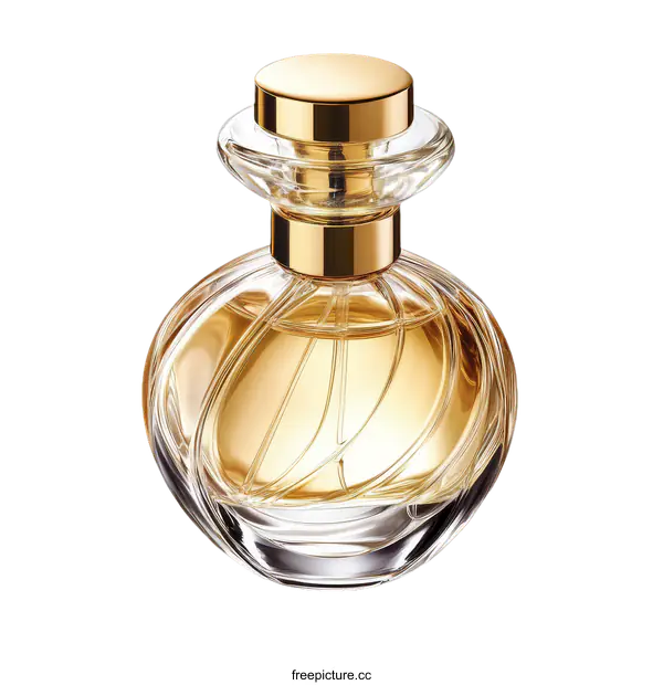 [Transparent Background PNG]Elegant Perfume Bottle Design