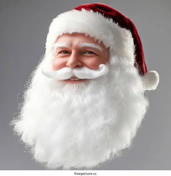 Santa Claus Portrait Close Up