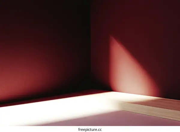 Modern Minimalist Corner Display  Studio Photography