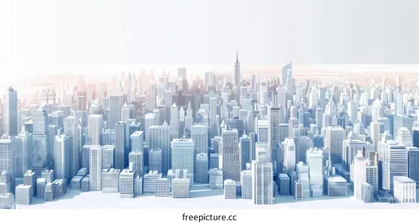 A Metropolis of Glass and Steel