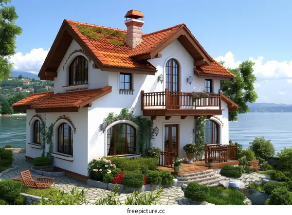 Tranquil Lake Cottage with Serene Surroundings