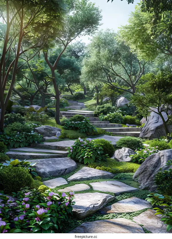 Landscape design renderings