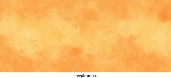 Abstract Watercolor Orange Background Design