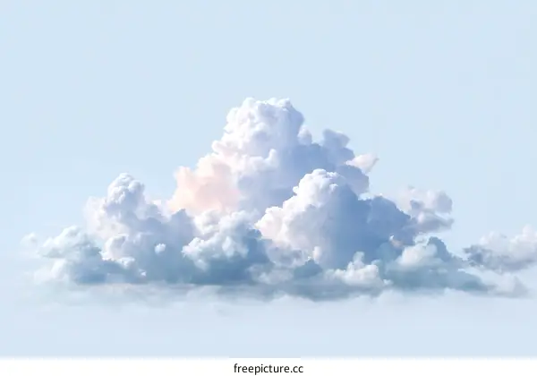 Soft Pastel Cloudscape