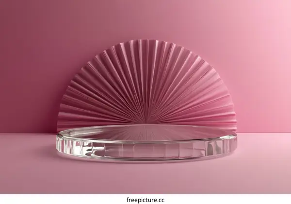 Pink Aesthetic Minimalist Display Stand