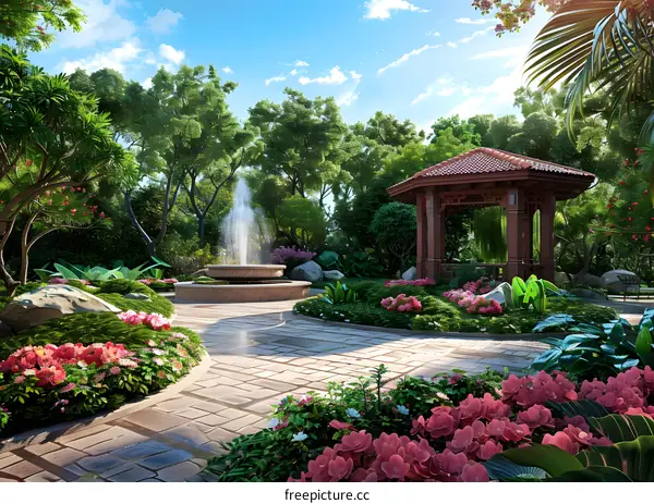 Landscape design renderings