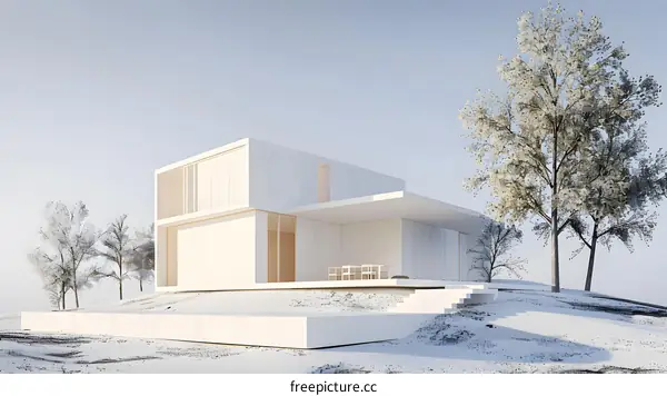 Modern Minimalist House Exterior Design