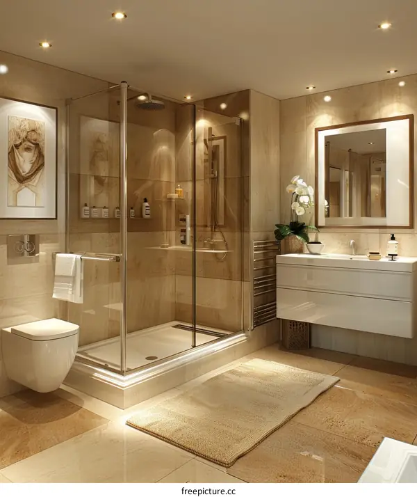 Modern Luxury Bathroom Interior Design
