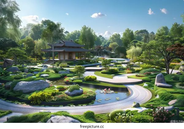 Zen Japanese Garden: An Oasis of Tranquility and Harmony