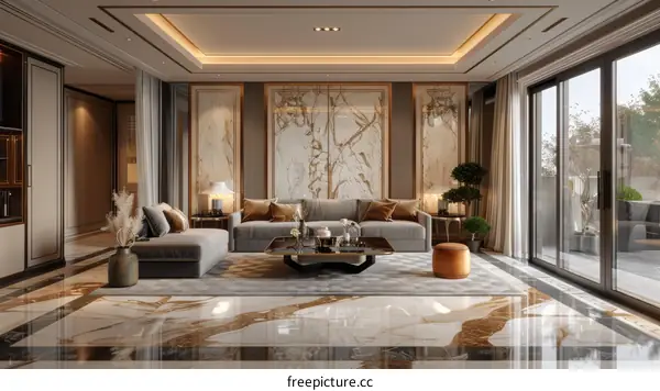 Modern and Minimalist Living Room Design