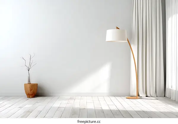 Minimalist Modern Interior Design Scene