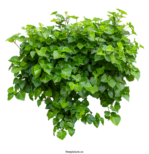 [Transparent Background PNG]Green Ivy Plant Isolated On White Background