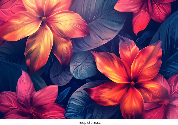 Tropical flowers