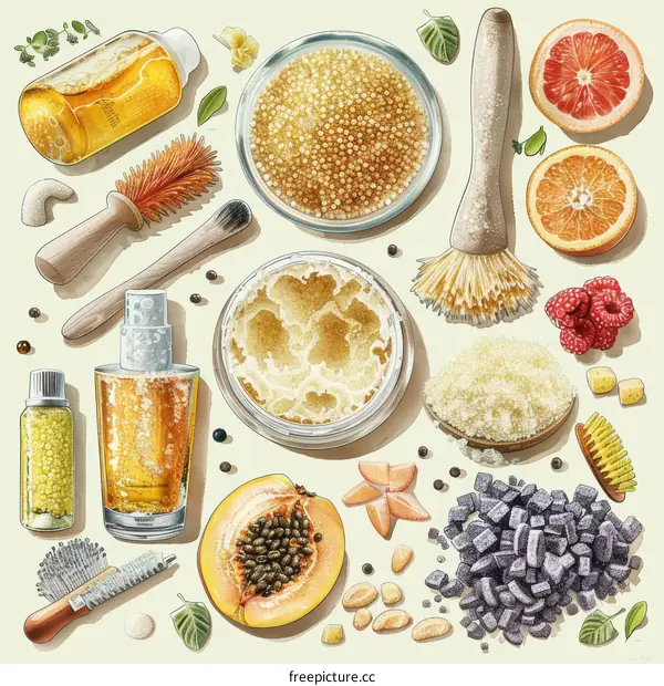 Natural beauty products and ingredients