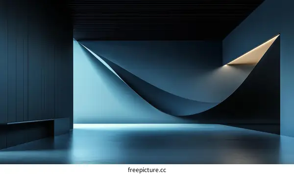 Abstract Modern Architectural Interior Design