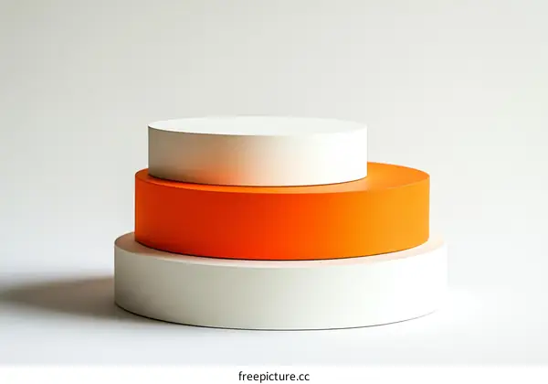 Abstract Geometric Shapes Display Stand