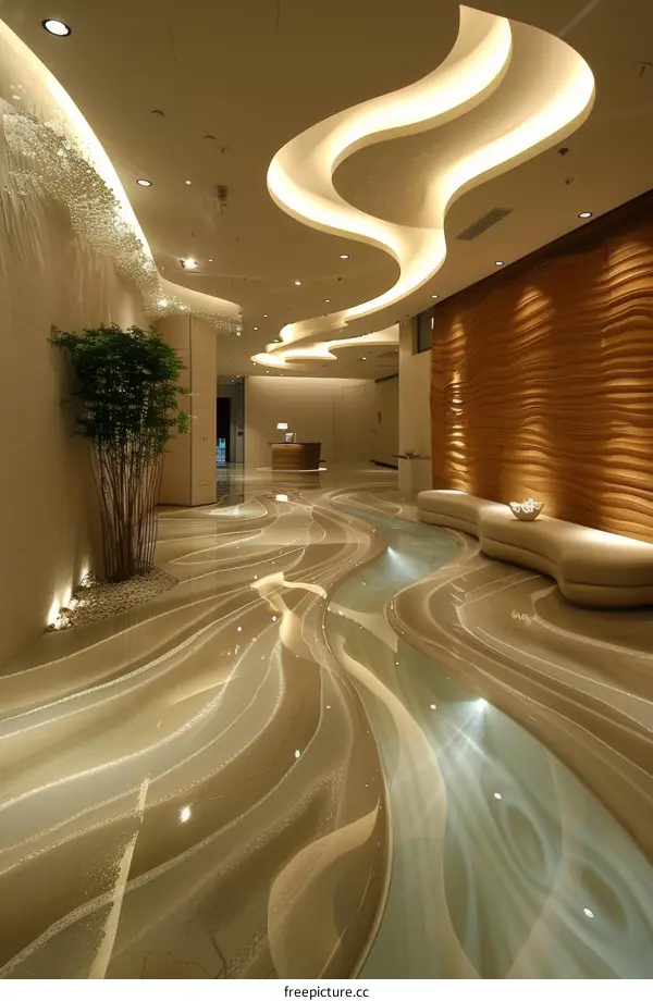 Modern Hotel Lobby Interior Design