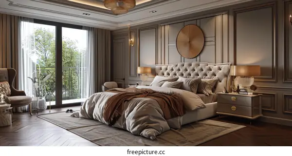 Luxury Master Bedroom Interior Design