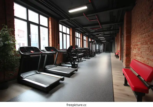 Modern Fitness Center Interior Design